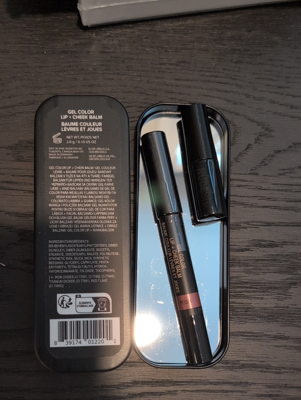 Nudestix Gel Color Lip+Cheek Balm In Posh
